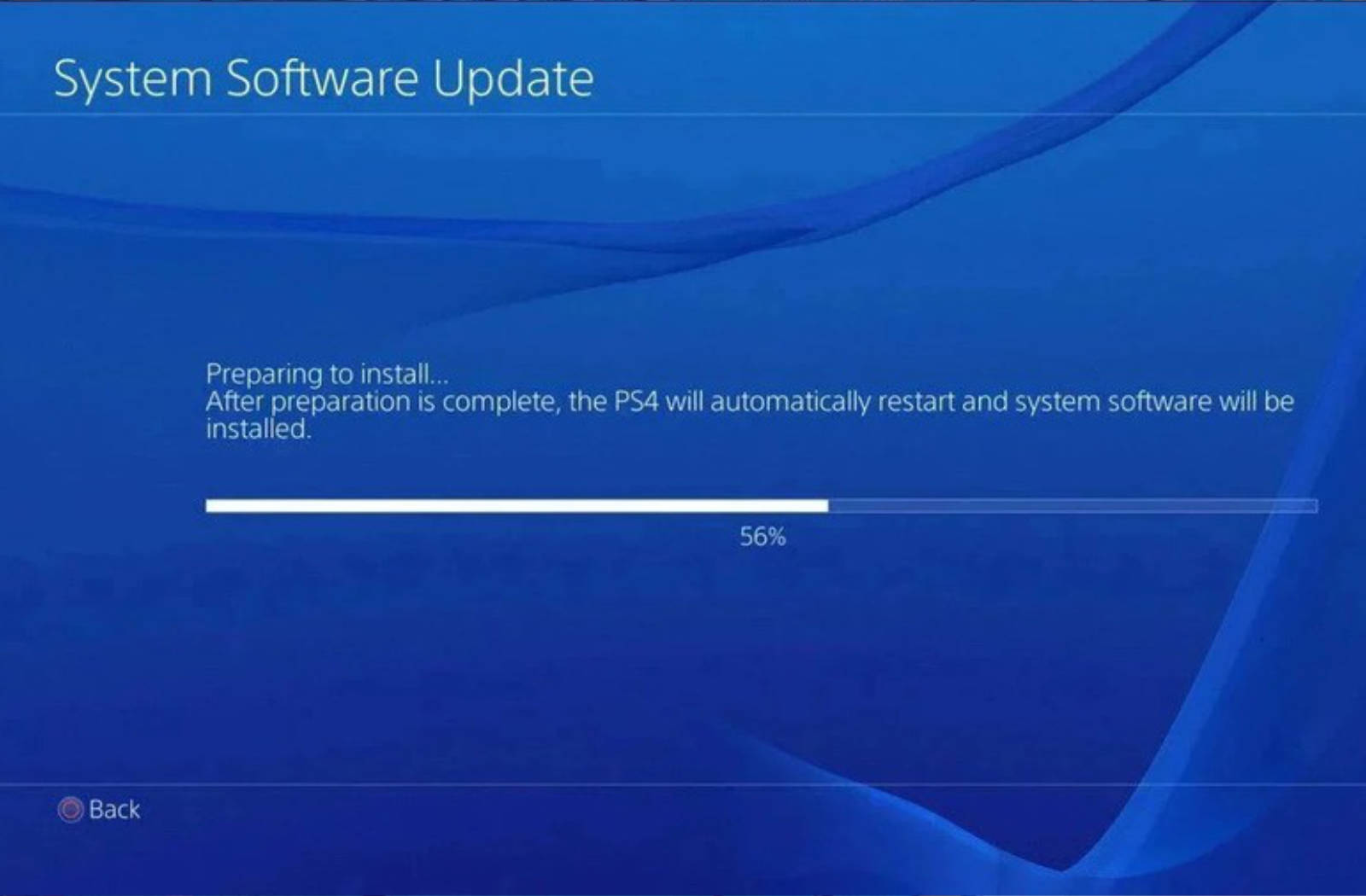 PS4 Firmware updates